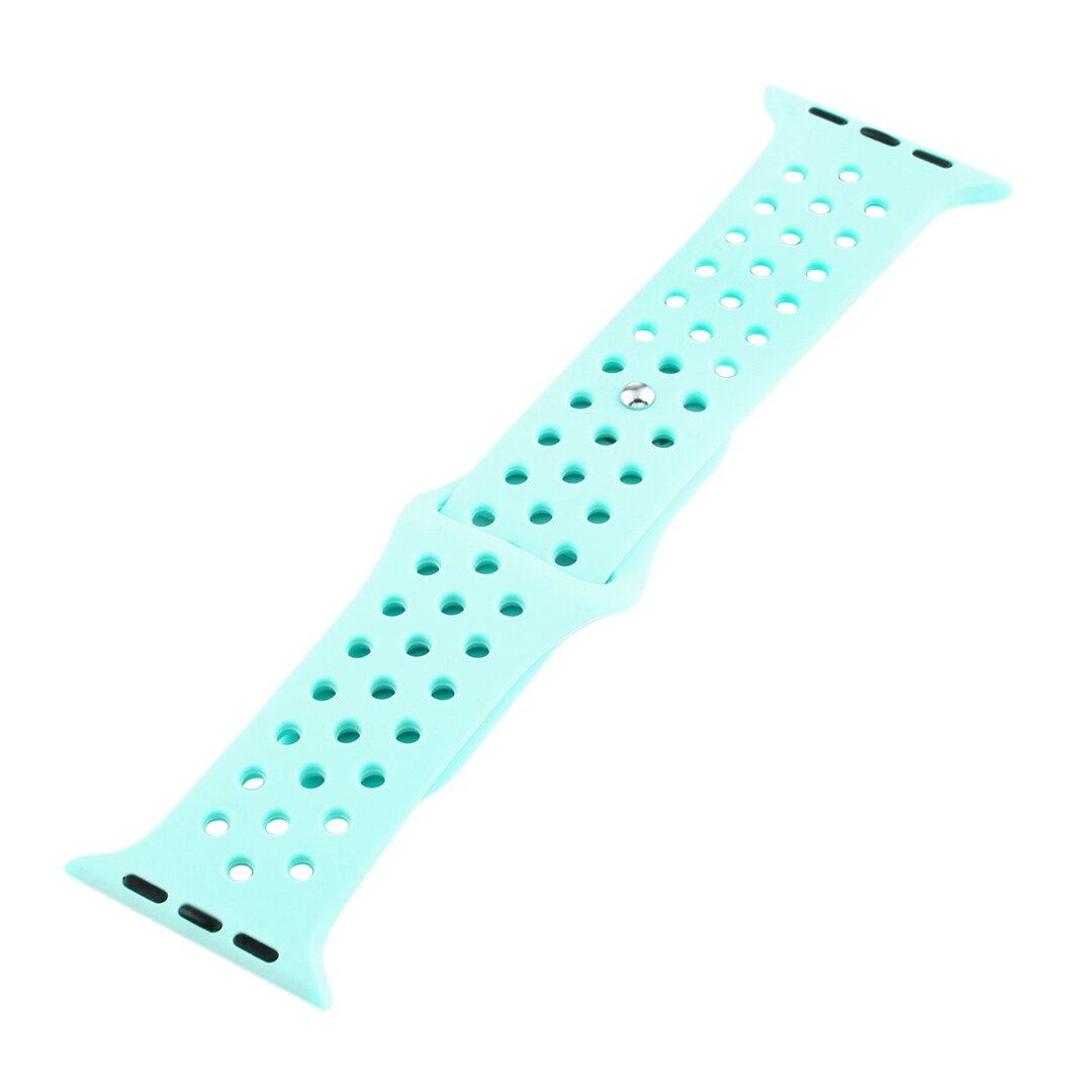 Holow Edition Sportarmband - Mintgr&uuml;n - Geeignet f&uuml;r Apple Watch 44mm / 45mm / 46mm / 49mm