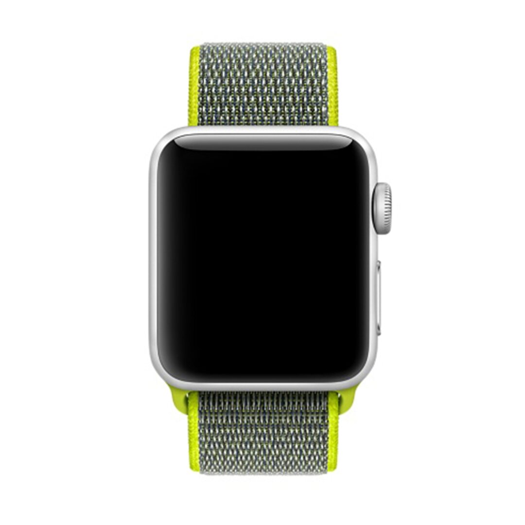 Sport Loop Armband - Gr&uuml;n - Geeignet f&uuml;r Apple Watch 38mm / 40mm / 41mm / 42mm