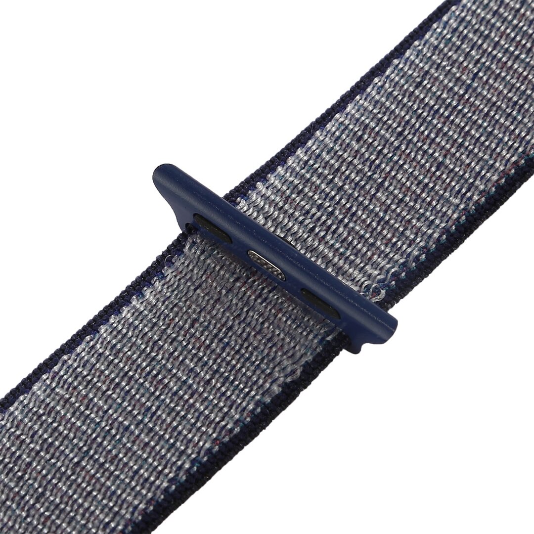 Sport Loop Armband - Marineblau - Geeignet f&uuml;r Apple Watch 44mm / 45mm / 46mm / 49mm