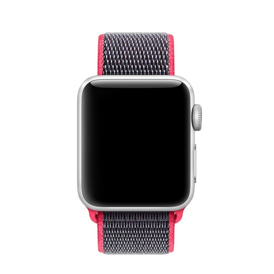 Sport Loop Armband - Magenta - Geeignet f&uuml;r Apple Watch 44mm / 45mm / 46mm / 49mm