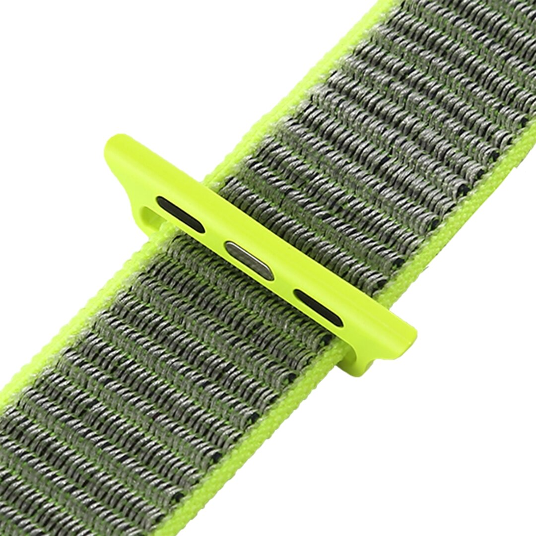 Sport Loop Armband - Gr&uuml;n - Geeignet f&uuml;r Apple Watch 44mm / 45mm / 46mm / 49mm