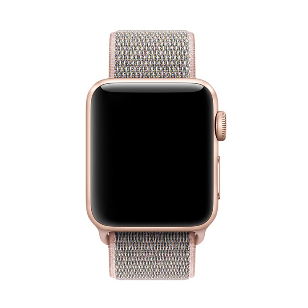 Sport Loop Armband - Pink - Geeignet f&uuml;r Apple Watch 44mm / 45mm / 46mm / 49mm