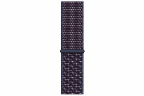 Sport Loop Armband - Dunkelviolett - Geeignet f&uuml;r Apple Watch 44mm / 45mm / 46mm / 49mm