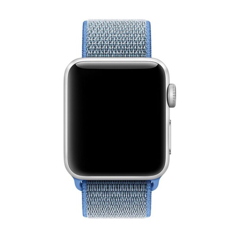 Sport Loop Armband - Blau - Geeignet f&uuml;r Apple Watch 44mm / 45mm / 46mm / 49mm