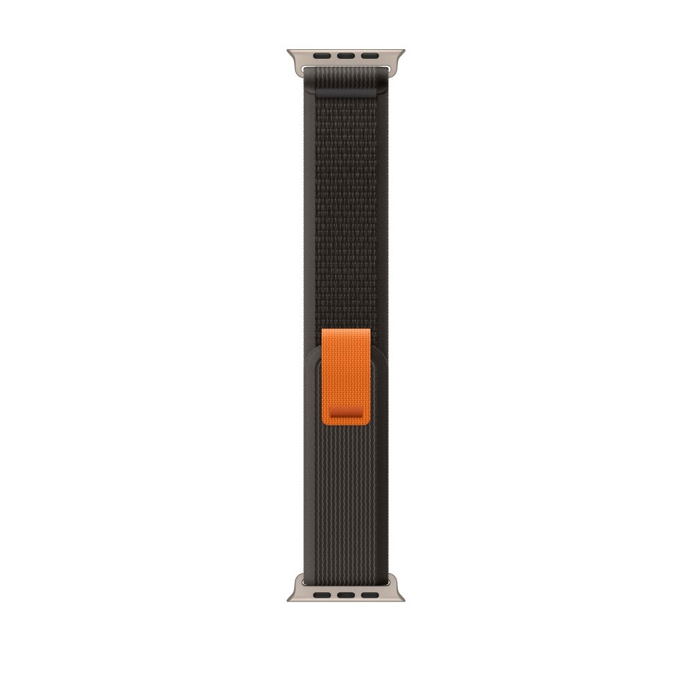 Trail Armband - Schwarz - Geeignet f&uuml;r Apple Watch 44mm / 45mm / 46mm / 49mm