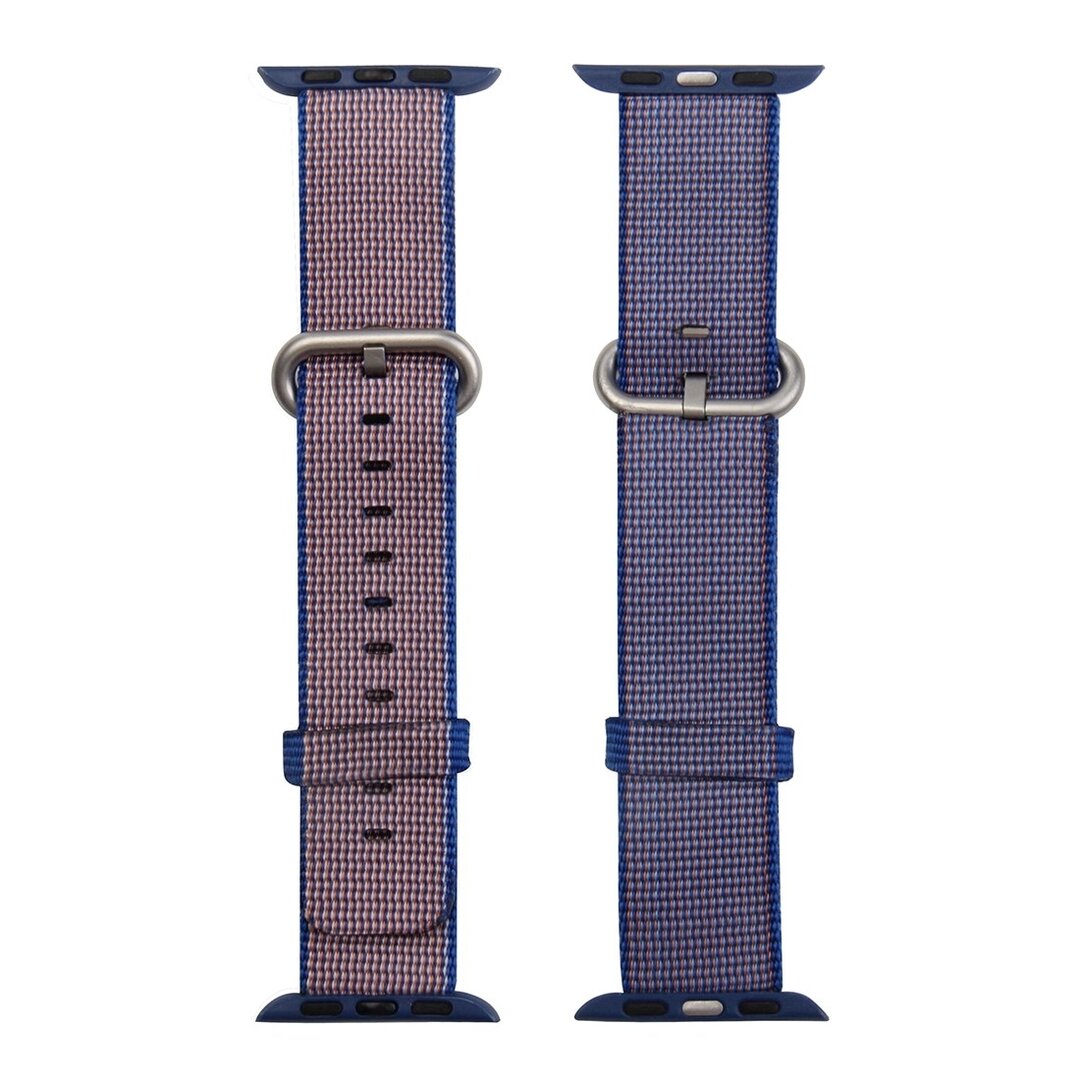Nylonband - Lila - Geeignet f&uuml;r Apple Watch 44mm / 45mm / 46mm / 49mm