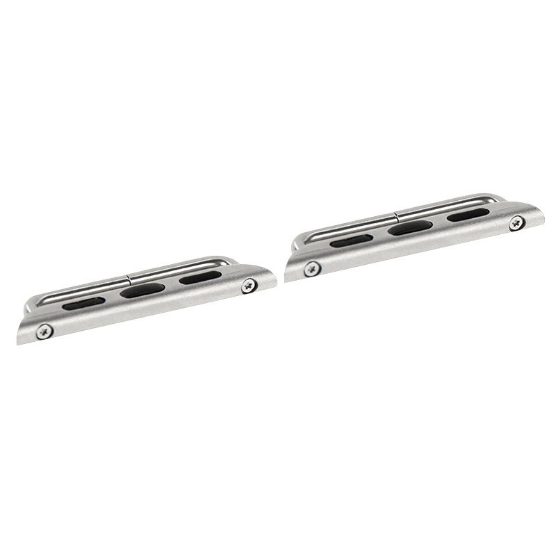 Metallbandanschluss - Silber - Geeignet f&uuml;r Apple Watch 44mm / 45mm / 46mm / 49mm