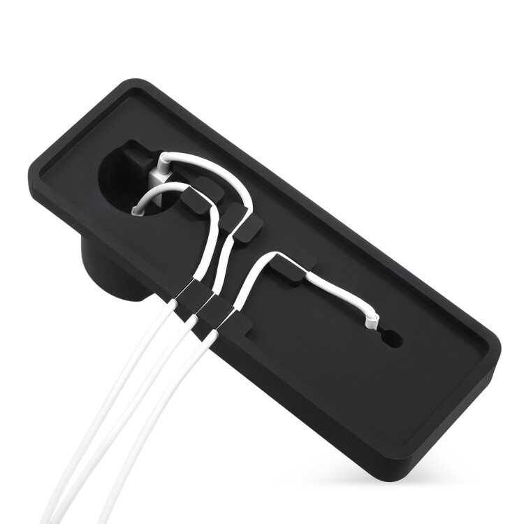 3 in 1 Halterung geeignet f&uuml;r Apple Watch &amp; Airpods &amp; iPhone - Schwarz