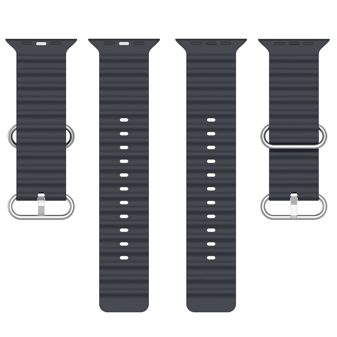 Armband Ocean - Dunkelblau - Geeignet f&uuml;r Apple Watch 38mm / 40mm / 41mm / 42mm