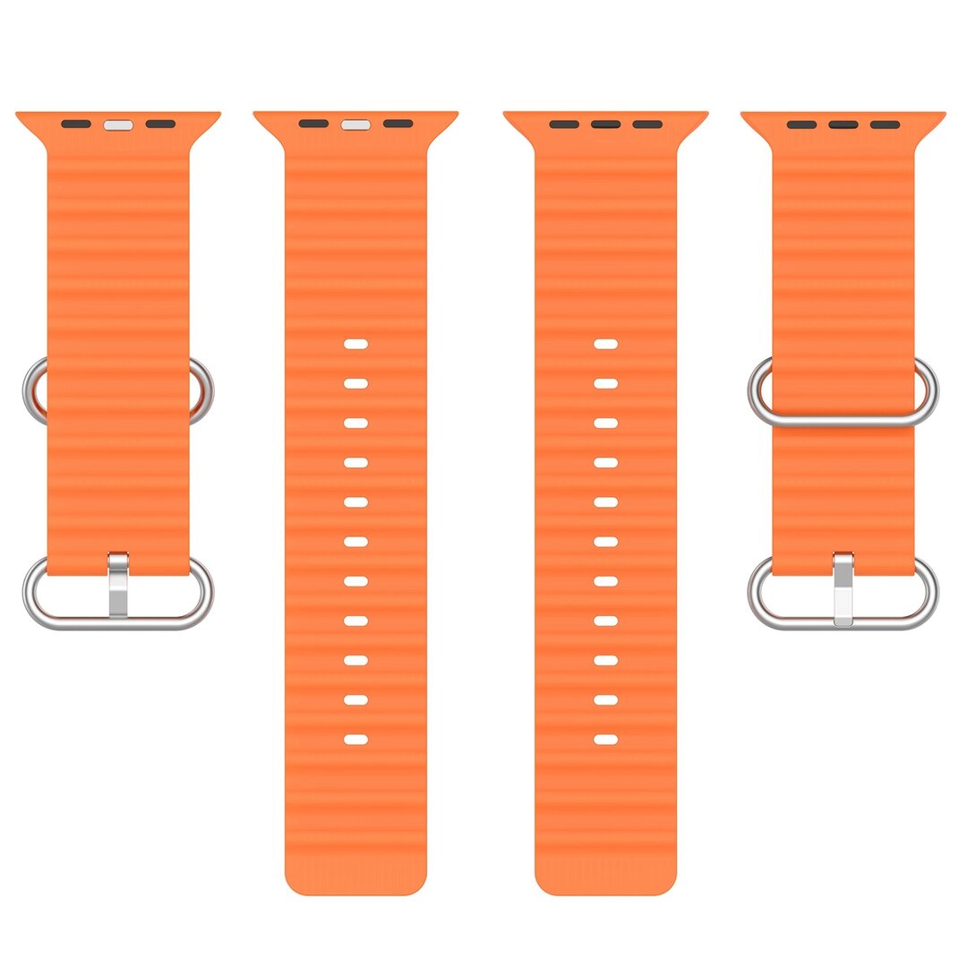 Ocean Armband - Orange - Geeignet f&uuml;r Apple Watch 38mm / 40mm / 41mm / 42mm