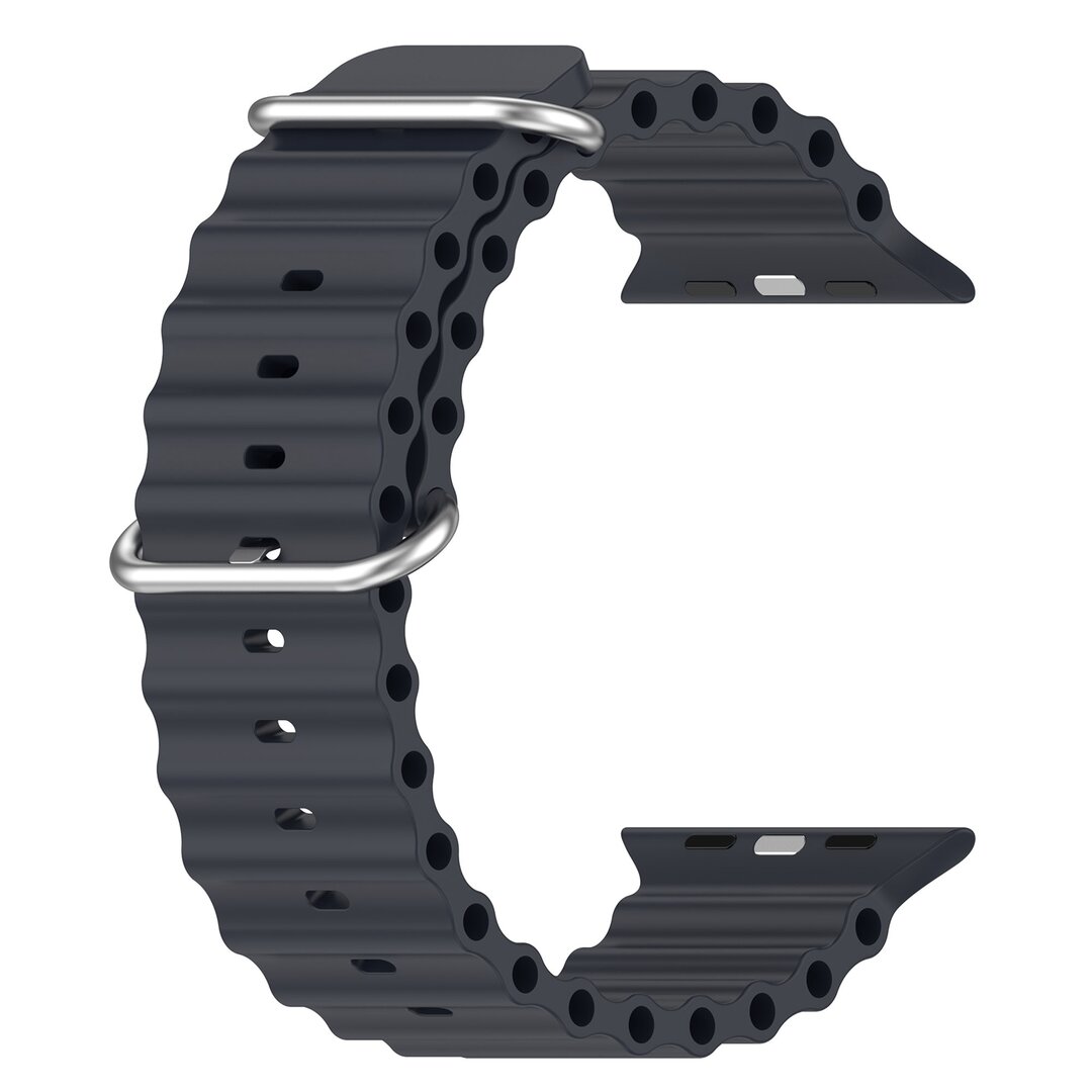 Armband Ocean - Dunkelblau - Geeignet f&uuml;r Apple Watch 44mm / 45mm / 46mm / 49mm