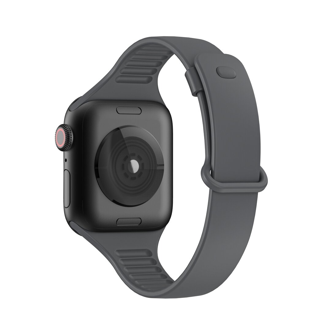 TPU Slim Fit Armband - Dunkelgr&uuml;n - Geeignet f&uuml;r Apple Watch 44mm / 45mm / 46mm / 49mm