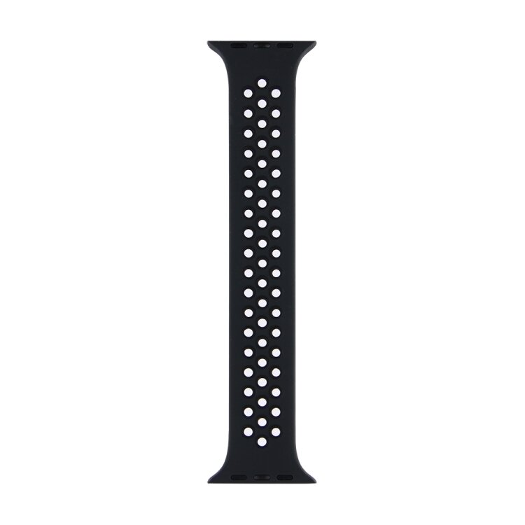 Solo Loop Sportband - Gr&ouml;&szlig;e: S - Schwarz - Geeignet f&uuml;r Apple Watch 38mm / 40mm / 41mm / 42mm