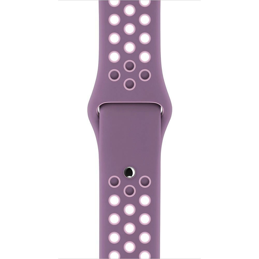 Sportarmband - Gr&ouml;&szlig;e: S/M - Lila + Pink - Geeignet f&uuml;r Apple Watch 38mm / 40mm / 41mm / 42mm