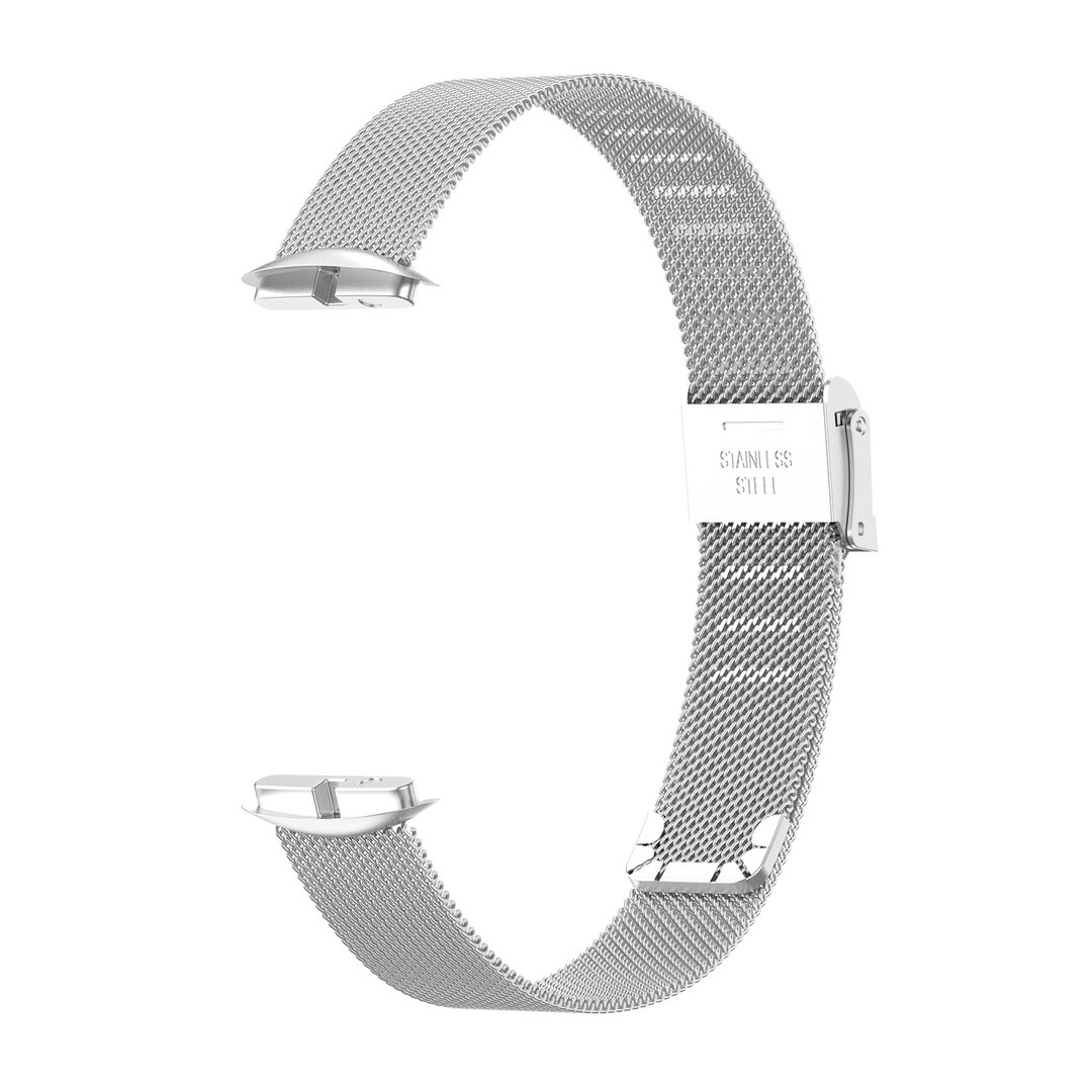 Fitbit Luxe - Milanaise-Armband mit Schlie&szlig;e - Silber