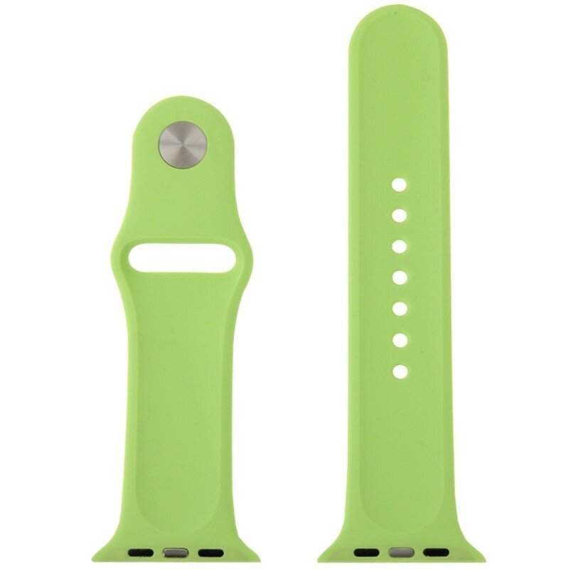 apple watch 42mm rubberen bandje groen