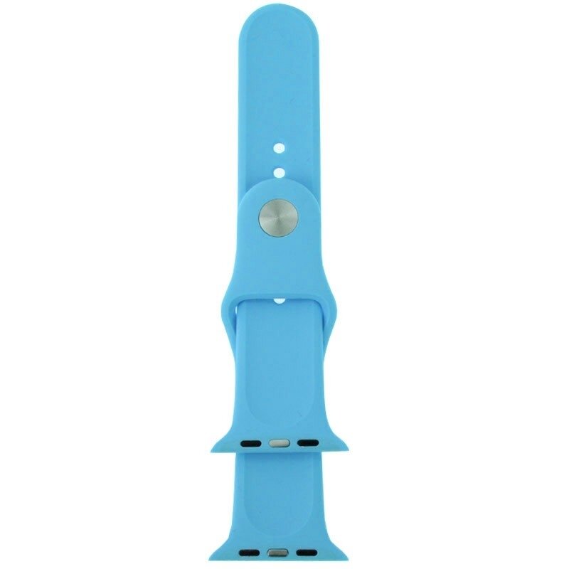 apple watch bandje 42mm rubber - blauw