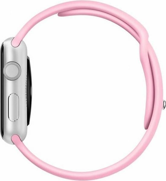 Gummi-Sportband - Rosa - Geeignet f&uuml;r Apple Watch 44mm / 45mm / 46mm / 49mm
