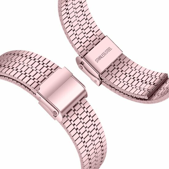 Metallband - Rosa - Geeignet f&uuml;r Apple Watch 44mm / 45mm / 46mm / 49mm