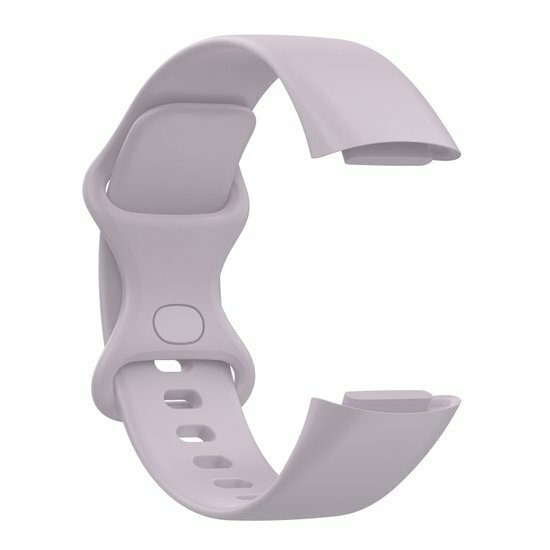 FitBit Charge 5 &amp; 6 Sportband mit Doppelschlaufe - Lavendel - Gr&ouml;&szlig;e: L