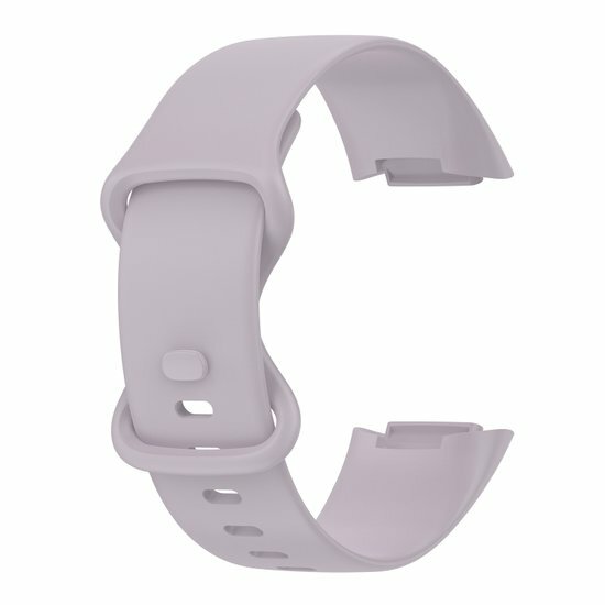 FitBit Charge 5 &amp; 6 Sportband mit Doppelschlaufe - Lavendel - Gr&ouml;&szlig;e: L