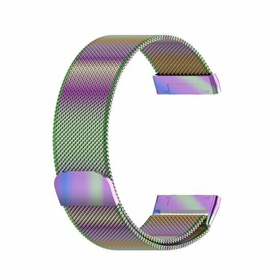Fitbit Versa 3/4 &amp; Sense 1/2 milanaise Armband - Small - Multicolour