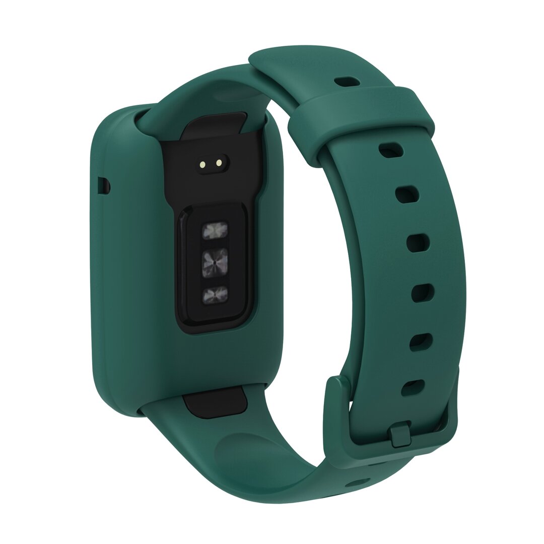 Silikon-Sportband mit H&uuml;lle - Gr&uuml;n - Xiaomi Smart band 7 Pro