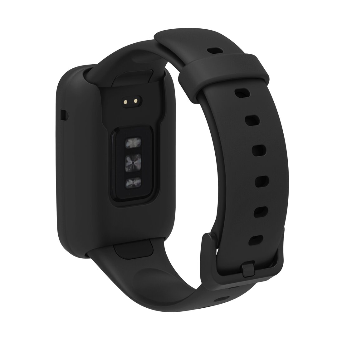 Silikon-Sportband mit H&uuml;lle - Schwarz - Xiaomi Smart band 7 Pro