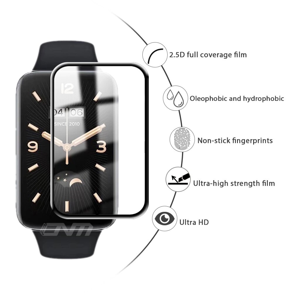 Displayschutzfolie - Vollschutz - Xiaomi Mi Band 7 Pro