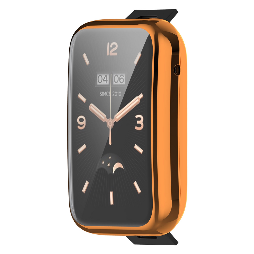 TPU-H&uuml;lle - Rose gold - Xiaomi Mi Band 7 Pro - (vollst&auml;ndig gesch&uuml;tzt)