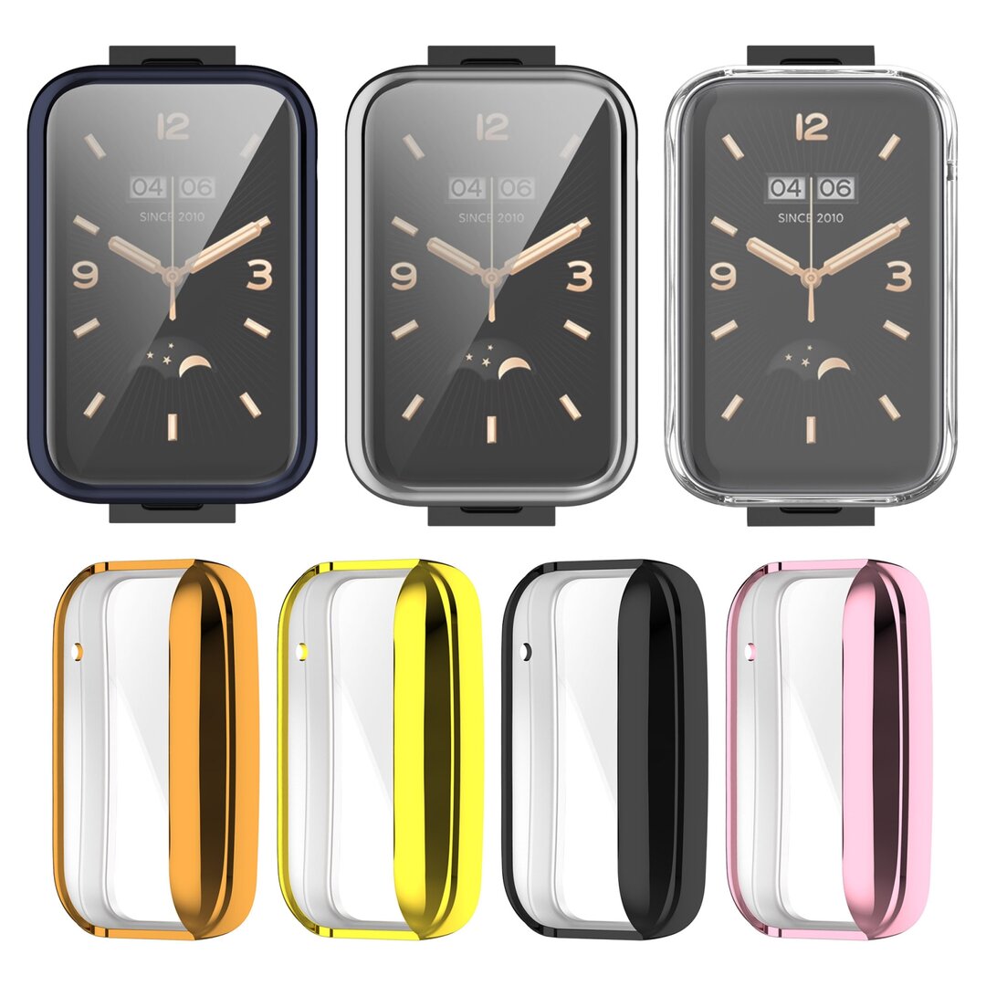 TPU-H&uuml;lle - Transparent - Xiaomi Mi Band 7 Pro - (vollst&auml;ndig gesch&uuml;tzt)