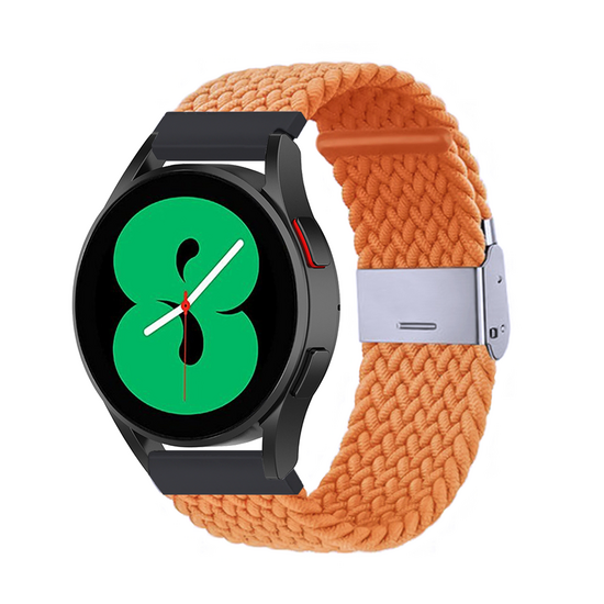 Geflochtenes Nylonband - Orange - Xiaomi Watch 2 / Xiaomi Watch S1 / S2 / S3 / S4 / Mi Watch