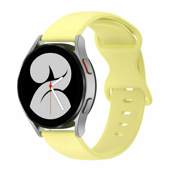 Solid Color Sportband - Gelb - Xiaomi Watch 2 / Xiaomi Watch S1 / S2 / S3 / S4 / Mi Watch