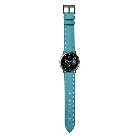 Lederarmband - Blau - Huawei Watch GT 2 &amp; GT 3 - 42mm