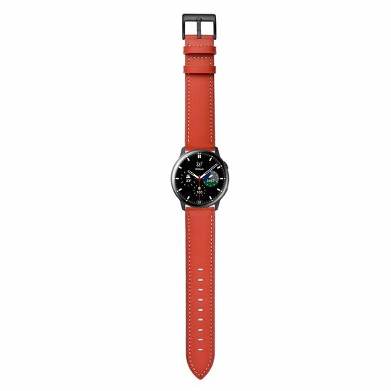 Lederarmband - Rot - Huawei Watch GT 2 &amp; GT 3 - 42mm