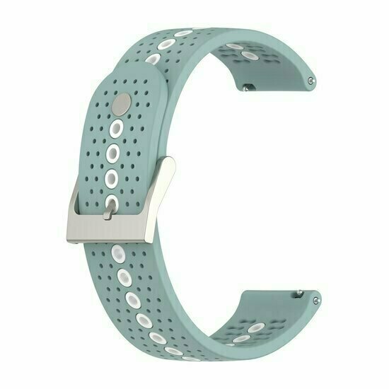 Dot Pattern Silikonarmband - Gr&uuml;n Blau - Huawei Watch GT 2 Pro / GT 3 Pro - 46mm