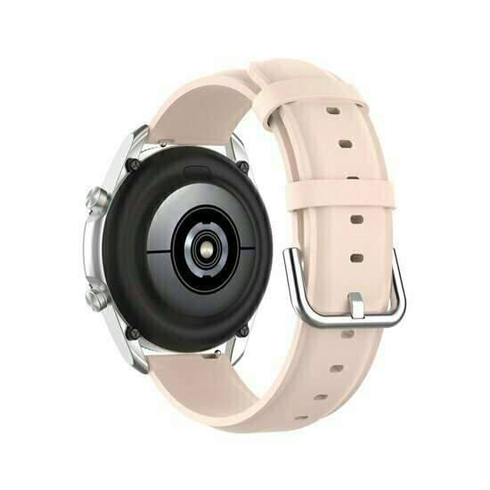 Klassisches Lederarmband - Rosa - Huawei Watch GT 2 Pro / GT 3 Pro - 46mm