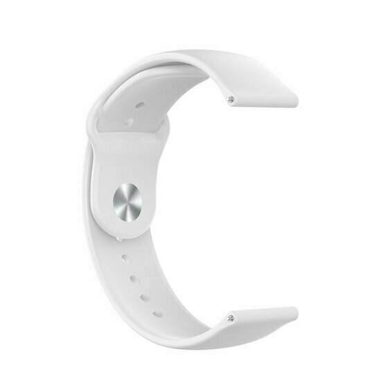 Gummi-Sportarmband - Wei&szlig; - Huawei Watch GT 2 Pro / GT 3 Pro - 46mm