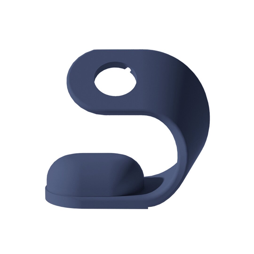 Apple Watch Halter - Silikon - Dunkelblau - Geeignet f&uuml;r Apple Watch