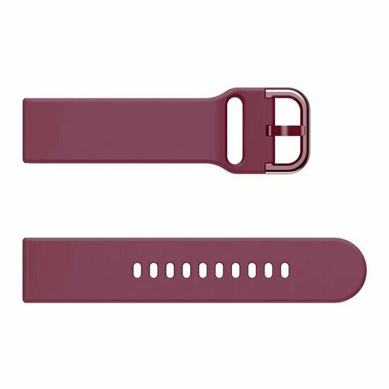 Silikon-Sportband - Bordeaux - Samsung Galaxy Watch 6 - 40mm &amp; 44mm