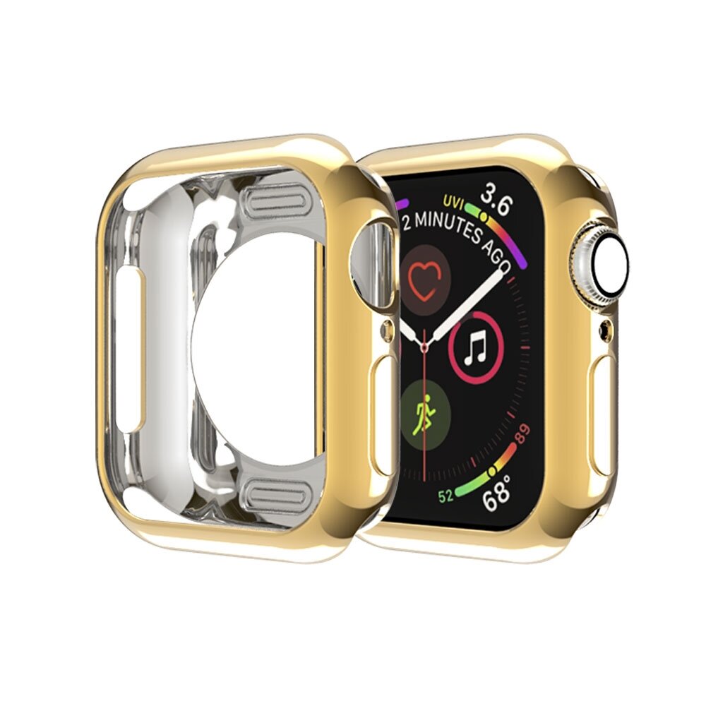Silikonh&uuml;lle 42mm - Gold - Geeignet f&uuml;r Apple Watch 42mm (Serien 1 bis 3)
