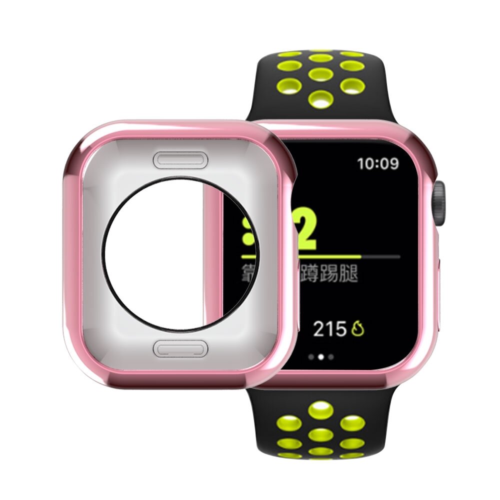 Silikonh&uuml;lle 42mm - Rosa - Geeignet f&uuml;r Apple Watch 42mm (Serien 1 bis 3)