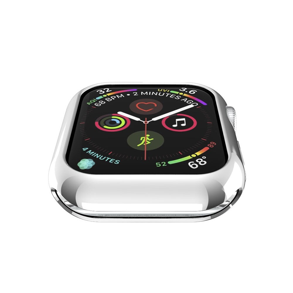 Silikongeh&auml;use 42mm - Silber - Geeignet f&uuml;r Apple Watch 42mm (Serien 1 bis 3)