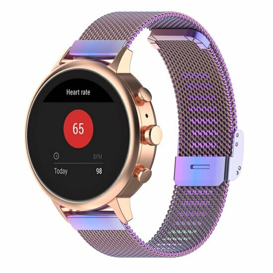 Huawei Watch GT 4 &amp; GT 5 - 41mm / GT 5 Pro - 42mm - Milanaise Band mit Klemmverschluss - Multicolour