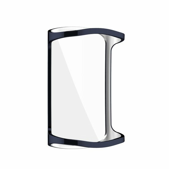 Fitbit Charge 5 &amp; 6 Silikonh&uuml;lle (vollst&auml;ndig gesch&uuml;tzt) - Mitternachtsblau