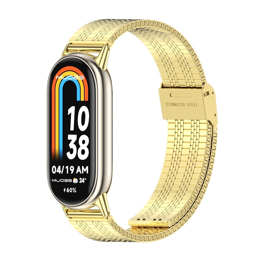 Edelstahlband - Gold - Xiaomi Smart Band 8 &amp; 9