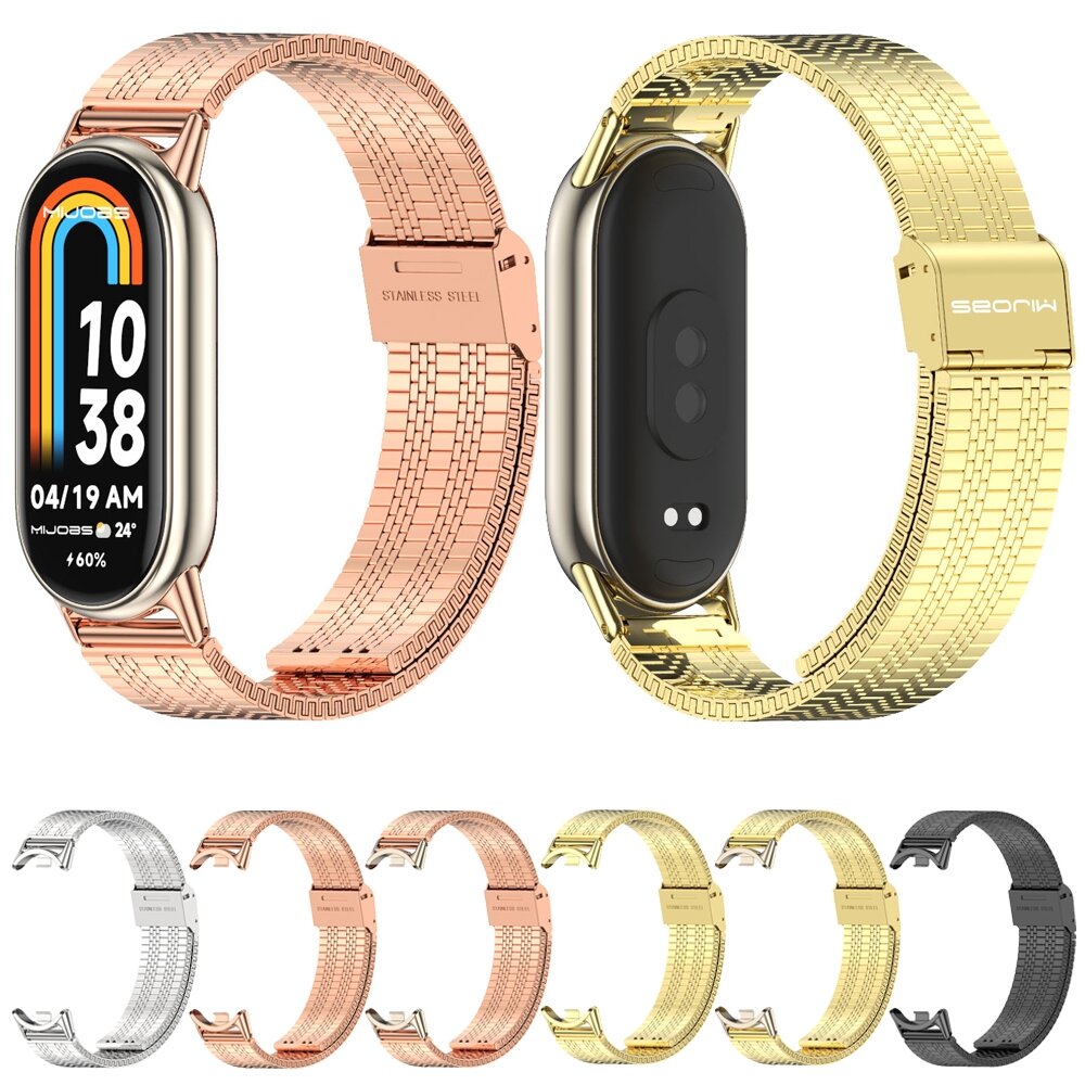 Edelstahlband - Schwarz - Xiaomi Smart Band 8 &amp; 9