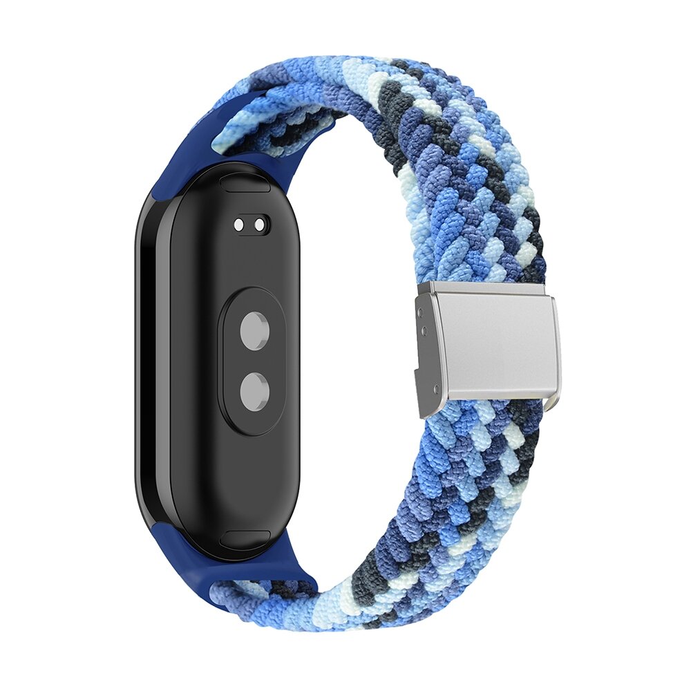 Geflochtenes Nylonband - Mehrfarbig blau - Xiaomi Smart Band 8 &amp; 9