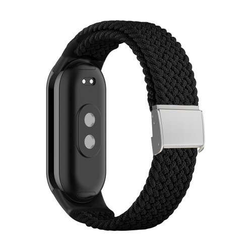 Geflochtenes Nylonband - Schwarz - Xiaomi Smart Band 8 &amp; 9