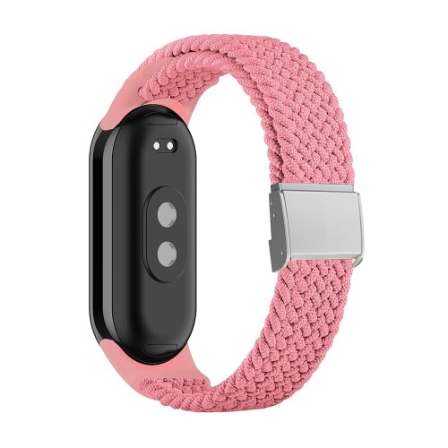 Geflochtenes Nylonband - Rosa - Xiaomi Smart Band 8 &amp; 9